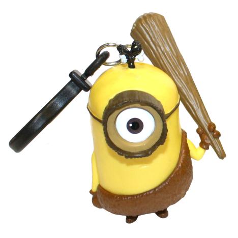 Minion Caveman 3D Minions Clip On Key Ring  £3.99