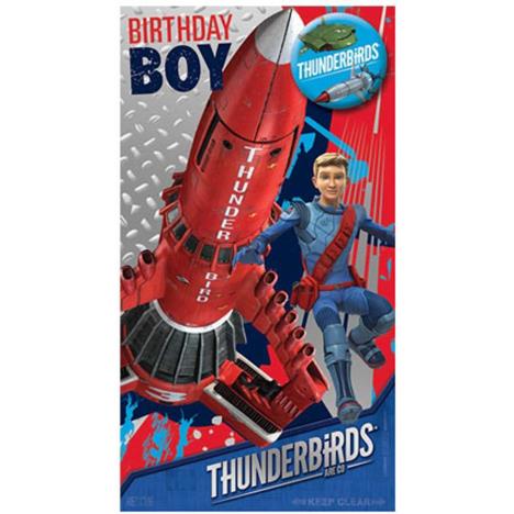 Birthday Boy Thunderbird 3 Birthday Card  £2.39