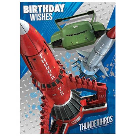 Thunderbirds Birthday Wishes Card  £1.65