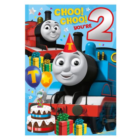 You're 2 Thomas & Friends 2nd Birthday Card (TH054) - Character Brands