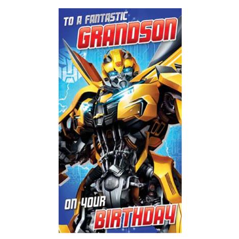 Grandson Transformers Birthday Card  £2.45