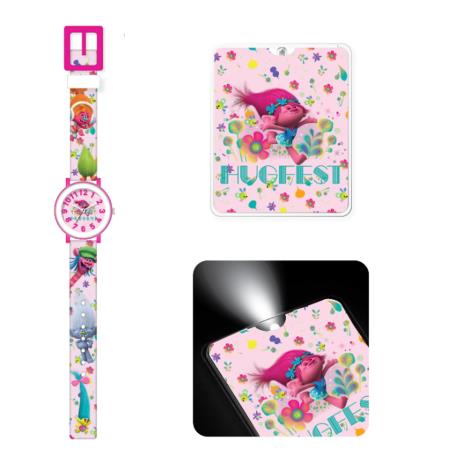Trolls Watch & Torch Gift Set  £10.99