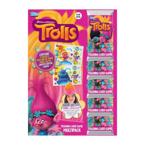 Trolls Trading Card Game Multipack  £4.99