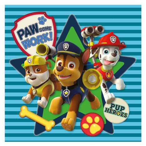 Paw Patrol Pawsome Work Canvas Print (30 x 30)  £12.99