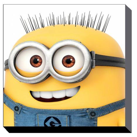 Minions Jerry Close Up Canvas Print (60cm x 60cm)  £37.99