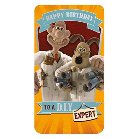 D.I.Y Expert Wallace & Gromit Birthday Card  £2.45