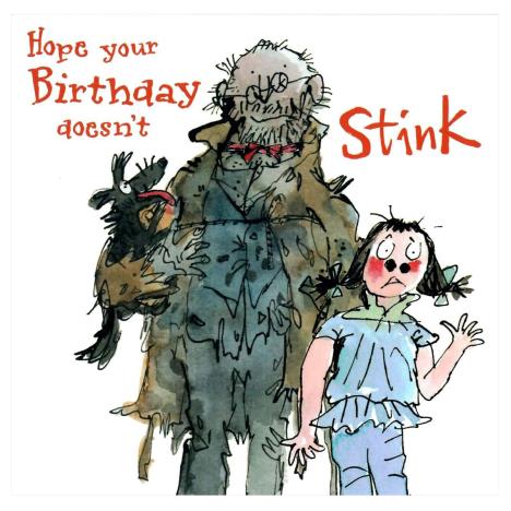 Mr Stink David Walliams Birthday Card  £2.10