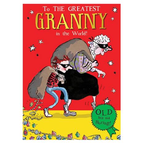Gangsta Granny David Walliams Birthday Card  £1.60