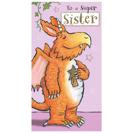 Zog Super Sister Birthday Card  £1.99